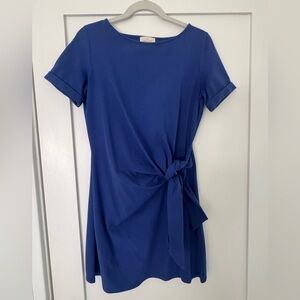 Sezane Pippa Short Dress Electric Blue - Size S
